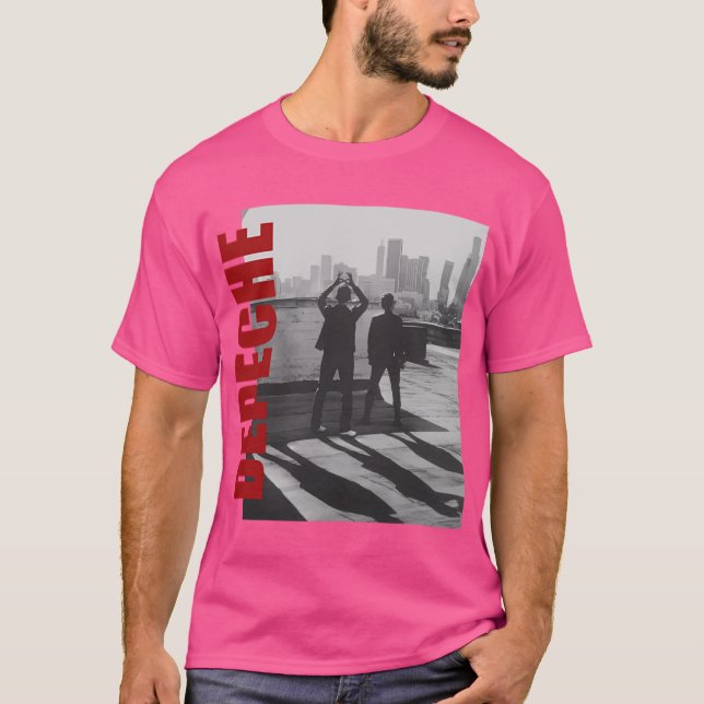 Depeche Mode Depeche Mode Retro Aesthetic Fan Art  T-Shirt (Front)