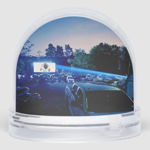 Dependable Drive In 75th Anniversary Snow Globe