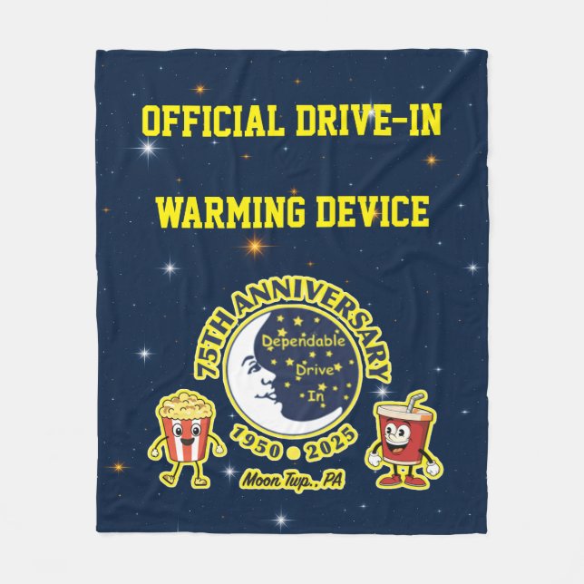 Dependable Drive In Fleece Blanket (Front)