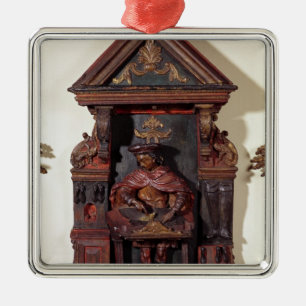 Depicting St. Crispin at his Workbench Metal Tree Decoration