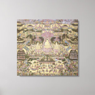 Depiction of Spiritual and Material Worlds Canvas Print