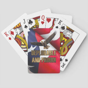DEPLORABLE AND PROUD PLAYING CARDS