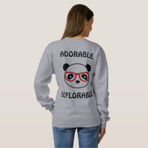 Deplorable Hoodie - Panda Bear Deplorable Leon