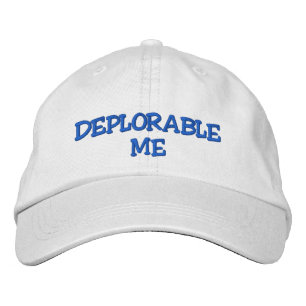DEPLORABLE ME EMBROIDERED HAT