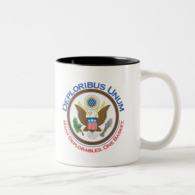 Deploribus Unum Deplorable Mug (Right)