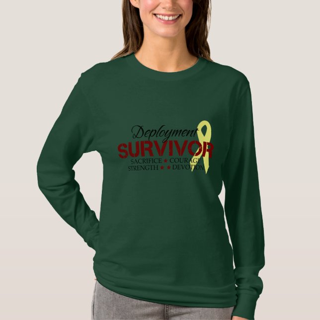 Deployment Survivor T-Shirt (Front)