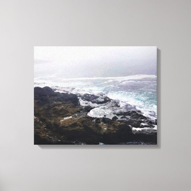 Depoe Bay, Oregon Canvas Print (Front)