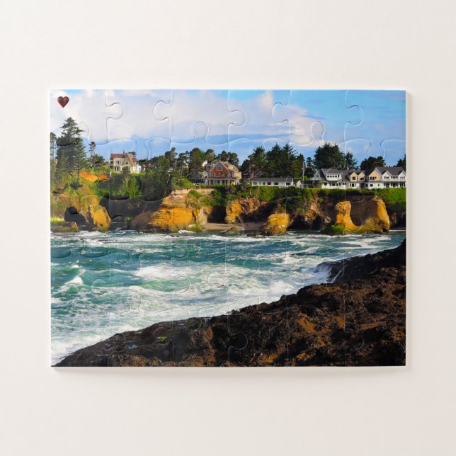 Depoe Bay Oregon Jigsaw Puzzle (Horizontal)
