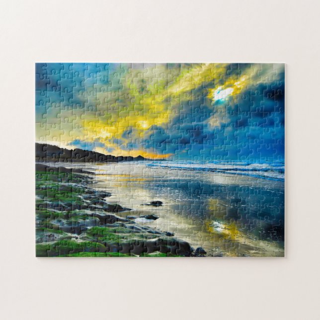 Depoe Bay Oregon. Jigsaw Puzzle (Horizontal)