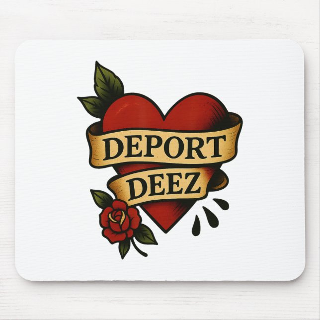 Deport Deez Ice Deportation Protest Immigration Ac Mouse Pad (Front)
