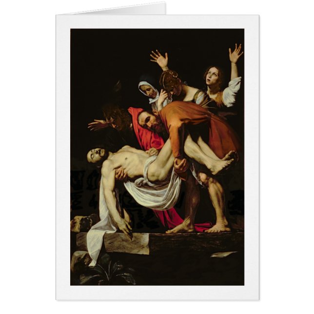 Deposition, 1602-4 (oil on canvas) (Front)