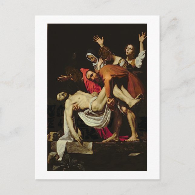Deposition, 1602-4 (oil on canvas) postcard (Front)