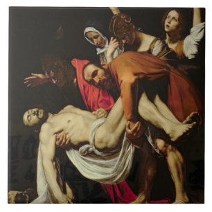 Deposition, 1602-4 (oil on canvas) tile