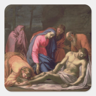 Deposition Square Sticker