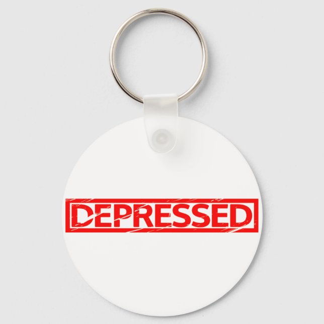 Depressed Stamp Key Ring (Front)
