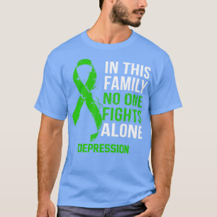 Depression Awareness No One Fights Alone Hope For  T-Shirt