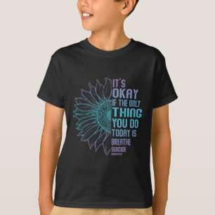 Depression Awareness Suicide Prevention 13 T-Shirt