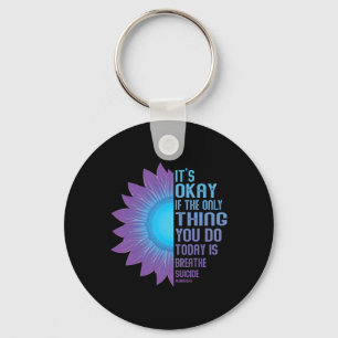 Depression Awareness Suicide Prevention 6 Key Ring
