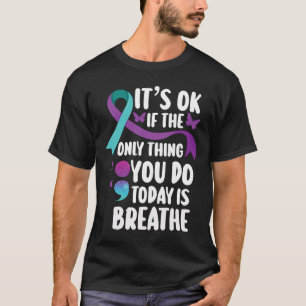 Depression Awareness Suicide Prevention 7 T-Shirt