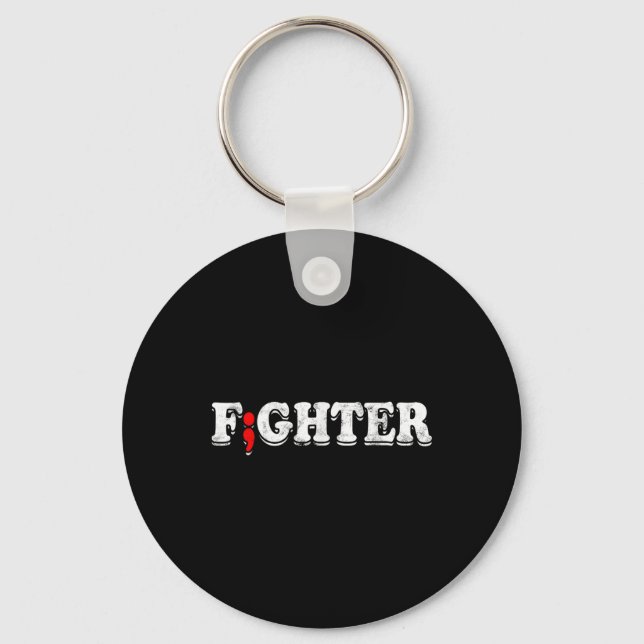 Depression Awareness Suicide Prevention Anxiety  Key Ring (Front)