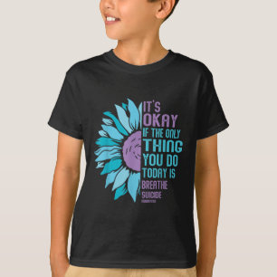 Depression Awareness Suicide Prevention  T-Shirt