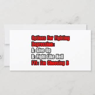 Depression Fighting Options
