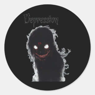 Depression Sticker 