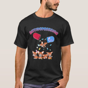 Depression Unicorn Mental Health Awareness Idea T-Shirt