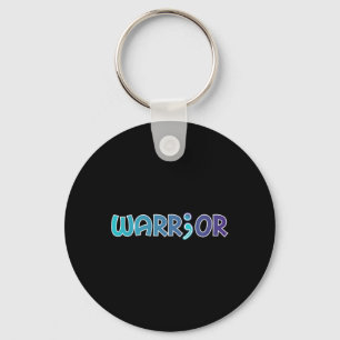 Depression Warrior Anti Suicide Anxiety Awareness  Key Ring