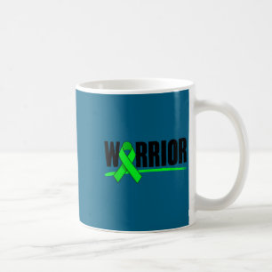Depression Warrior Ribbon Mental Health Awareness Coffee Mug