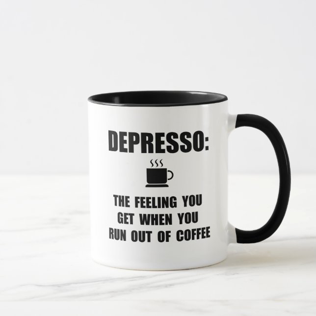 Depresso Coffee Mug (Right)