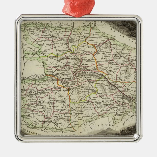Dept About Hand and Dormouse Metal Tree Decoration (Front)