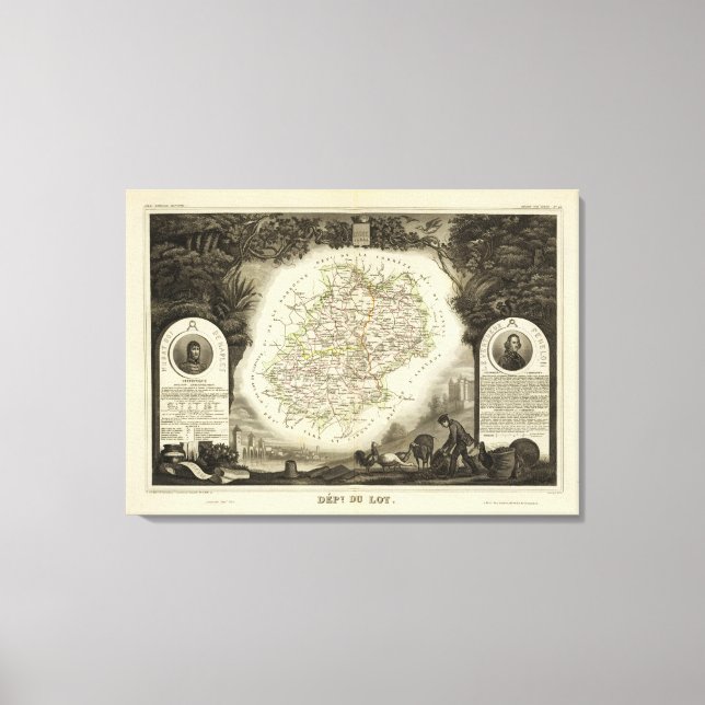 Dept Any Batch Canvas Print (Front)