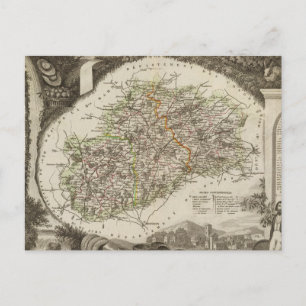 Dept. De La Hte Saone Postcard