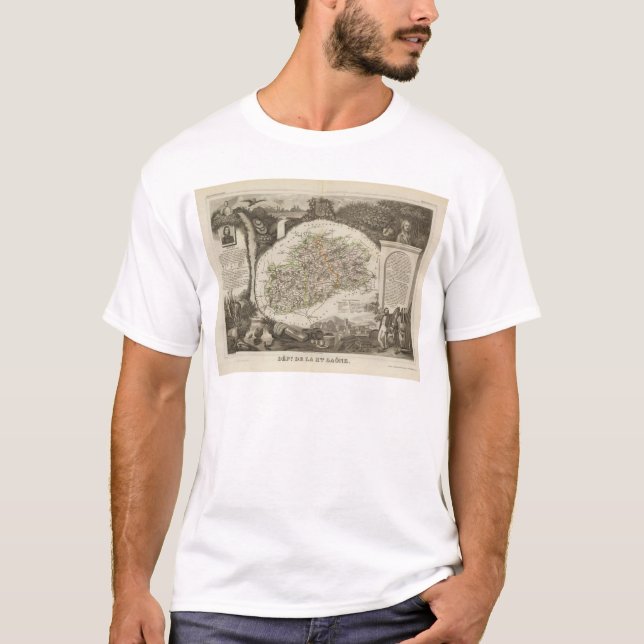 Dept. De La Hte Saone T-Shirt (Front)