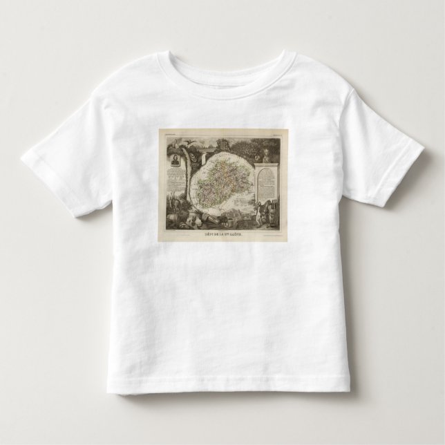 Dept. De La Hte Saone Toddler T-Shirt (Front)