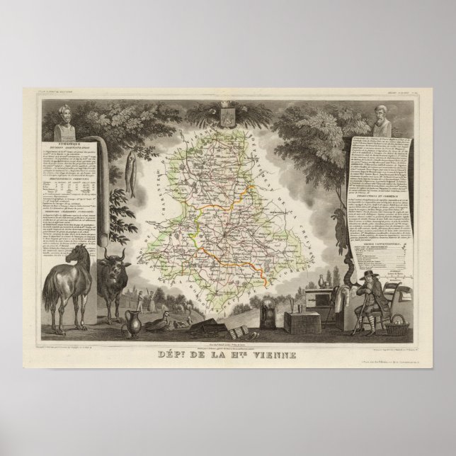 Dept. De La Hte Vienne Poster (Front)