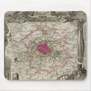 Dept. De La Seine Mouse Pad