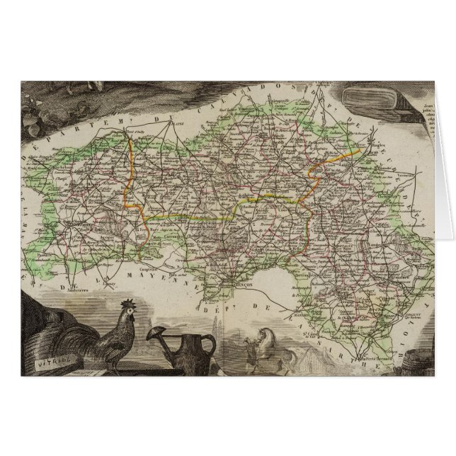 Dept. De L'Orne (Front Horizontal)