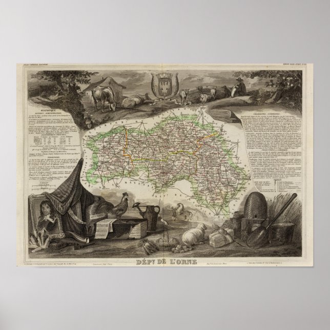 Dept. De L'Orne Poster (Front)