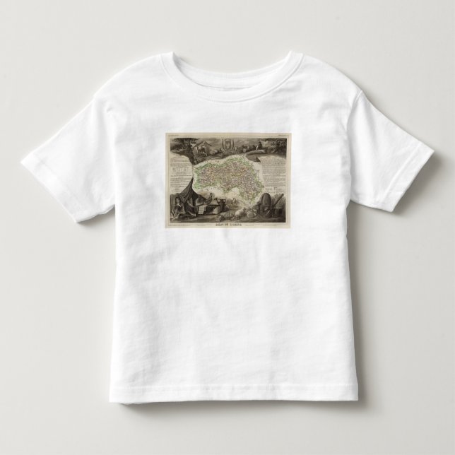 Dept. De L'Orne Toddler T-Shirt (Front)