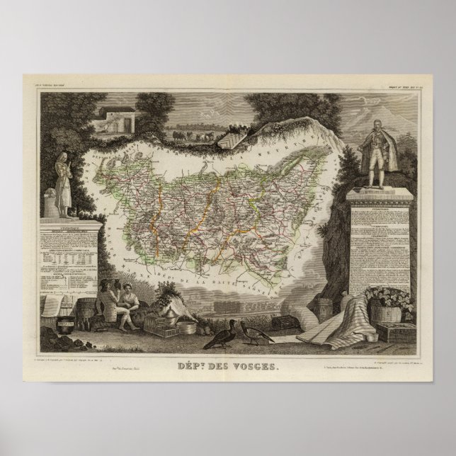 Dept Des Vosges Poster (Front)