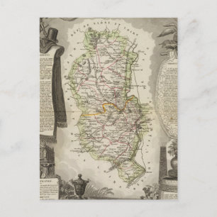 Dept Du Rhone Postcard
