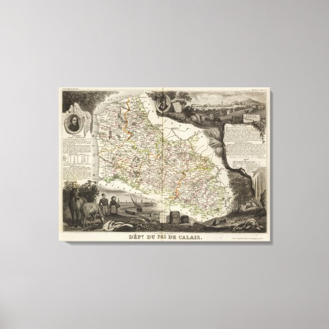 Dept. of Dover Canvas Print (Front)