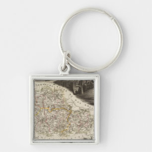 Dept. of Moselle Key Ring