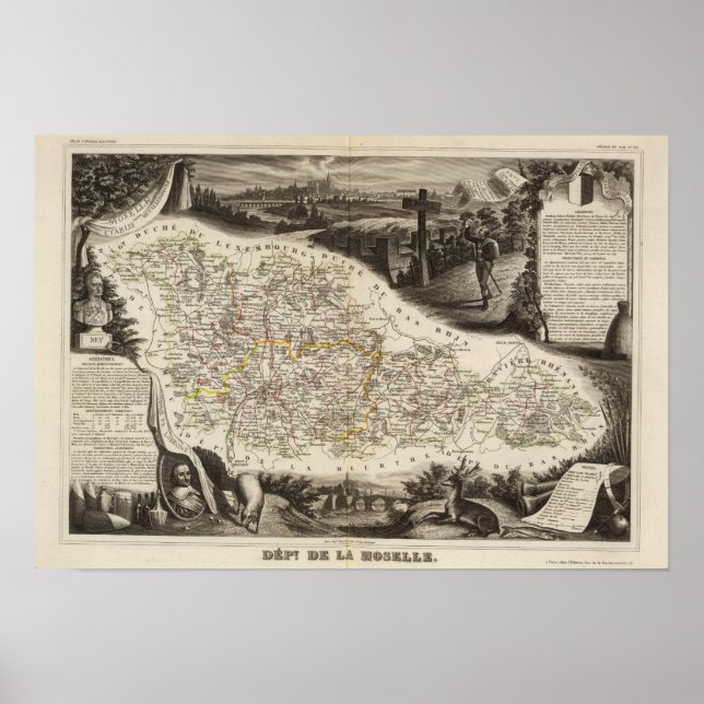 Dept. of Moselle Poster (Front)