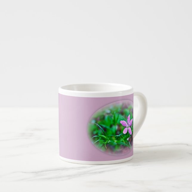 Deptford Pink Wildflower Espresso Cup (Front Right)