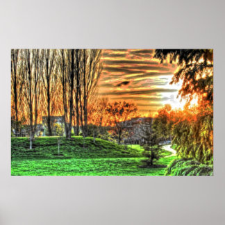 Depth 17 Bristle Lum Poster