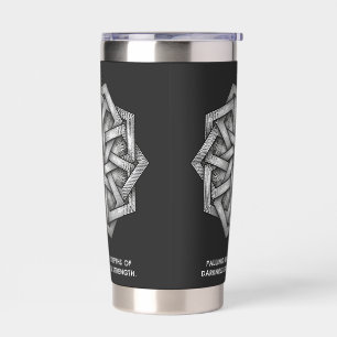 Depths Of Darkness Black Water Bottle Insulated Tumbler