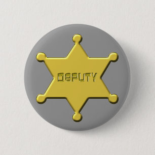 DEPUTY 6 CM ROUND BADGE